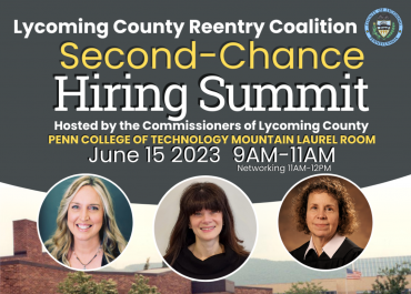 Second Chance Summit: Lycoming County Reentry Coalition